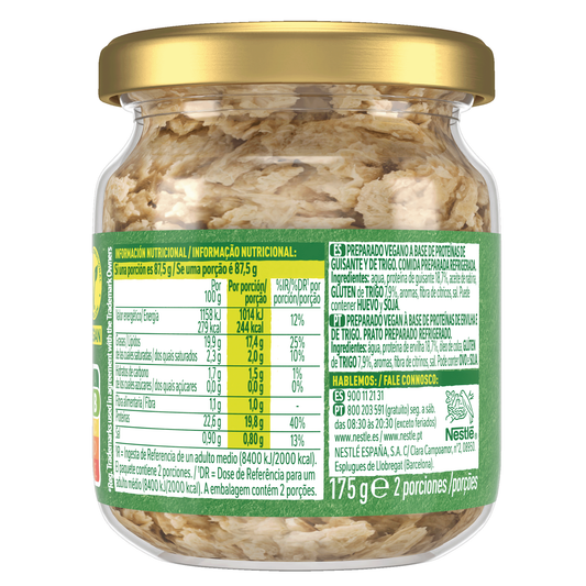 Garden Gourmet Vuna Proteína Vegetal 175 g