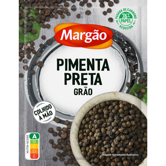 Margão Pimenta Preta em Grão Saqueta 35 gr
