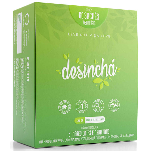 Desinchá Chá Drenante Dia 60 saquetas
