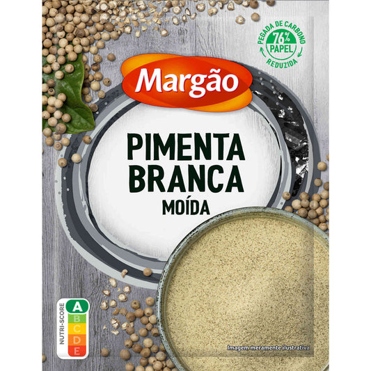 Margão Pimenta Branca Moída Saqueta 35 gr