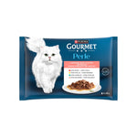 Comida Húmida para Gato Adulto Purina Gourmet Perle Saquetas 4x85 g