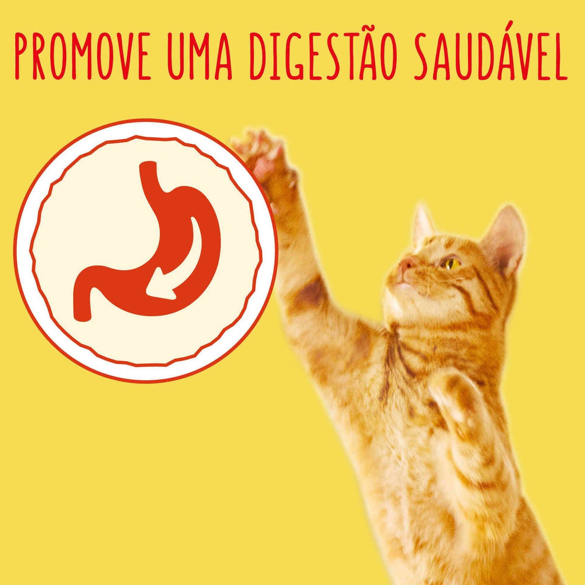 Purina Friskies Ração Seca para Gato Adulto Vaca, Frango e Legumes 4 kg