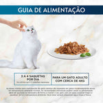 Purina Gourmet Perle Finos Pedaços em Gelatina Gato Adulto, Saquetas 4x85 g