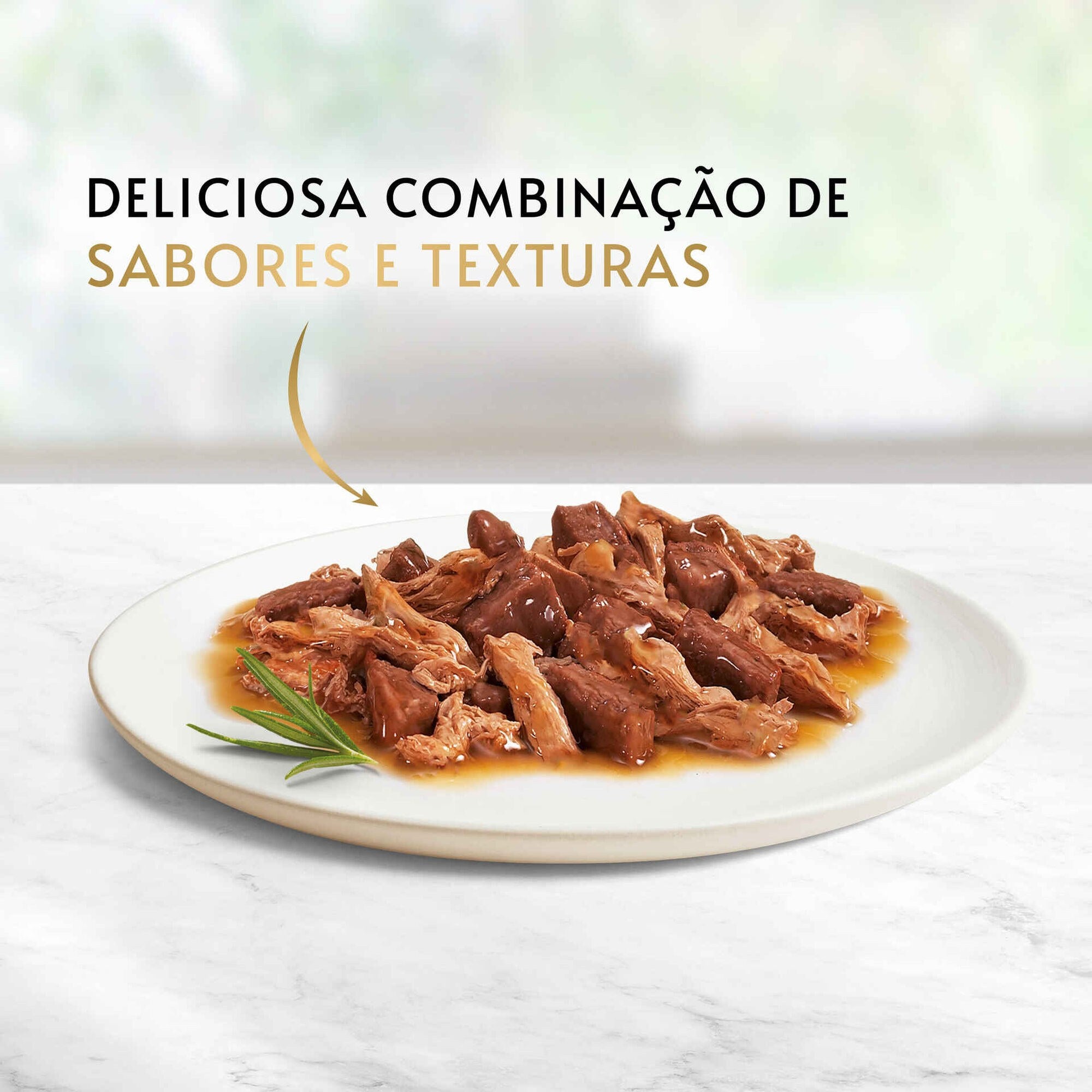 Purina Gourmet Gold Duplo Prazer Gato Vaca e Frango 85 g