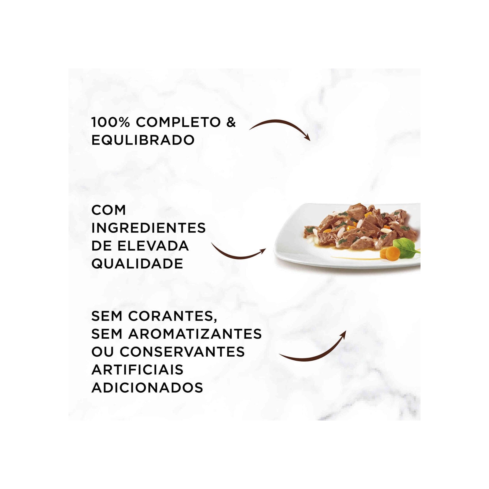 Purina Gourmet A La Carte Comida Húmida para Gato Adulto Saquetas 4x85 g