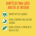 Purina Friskies Ração Gato Adulto de Interior Frango e Peru, 3 kg