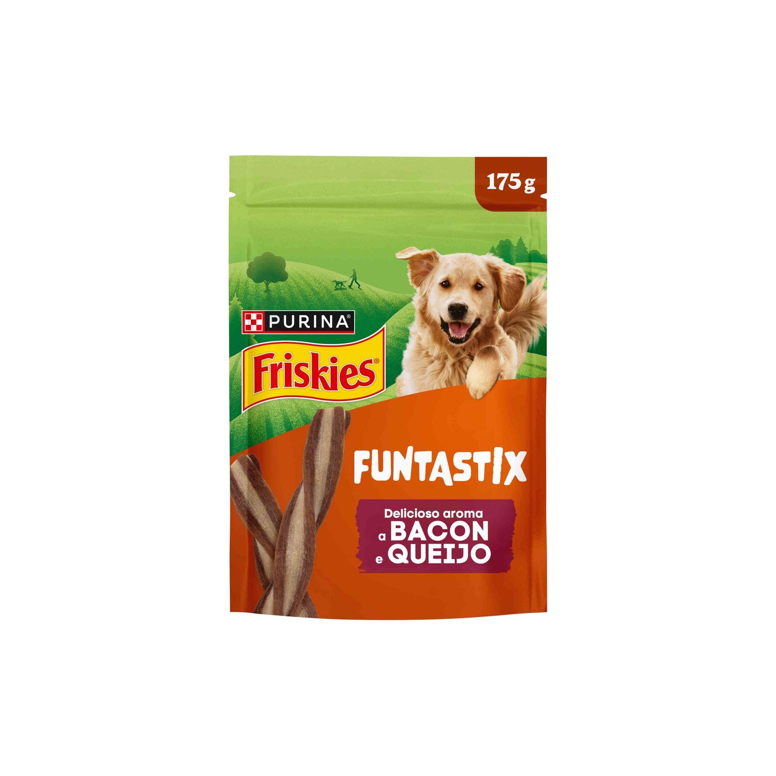 Snacks Torcidos para Cão Adulto Purina Friskies Funtastix 175 g