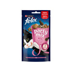 Snack Purina Felix Party Mix Picnic Frango, Queijo e Pato 60 g