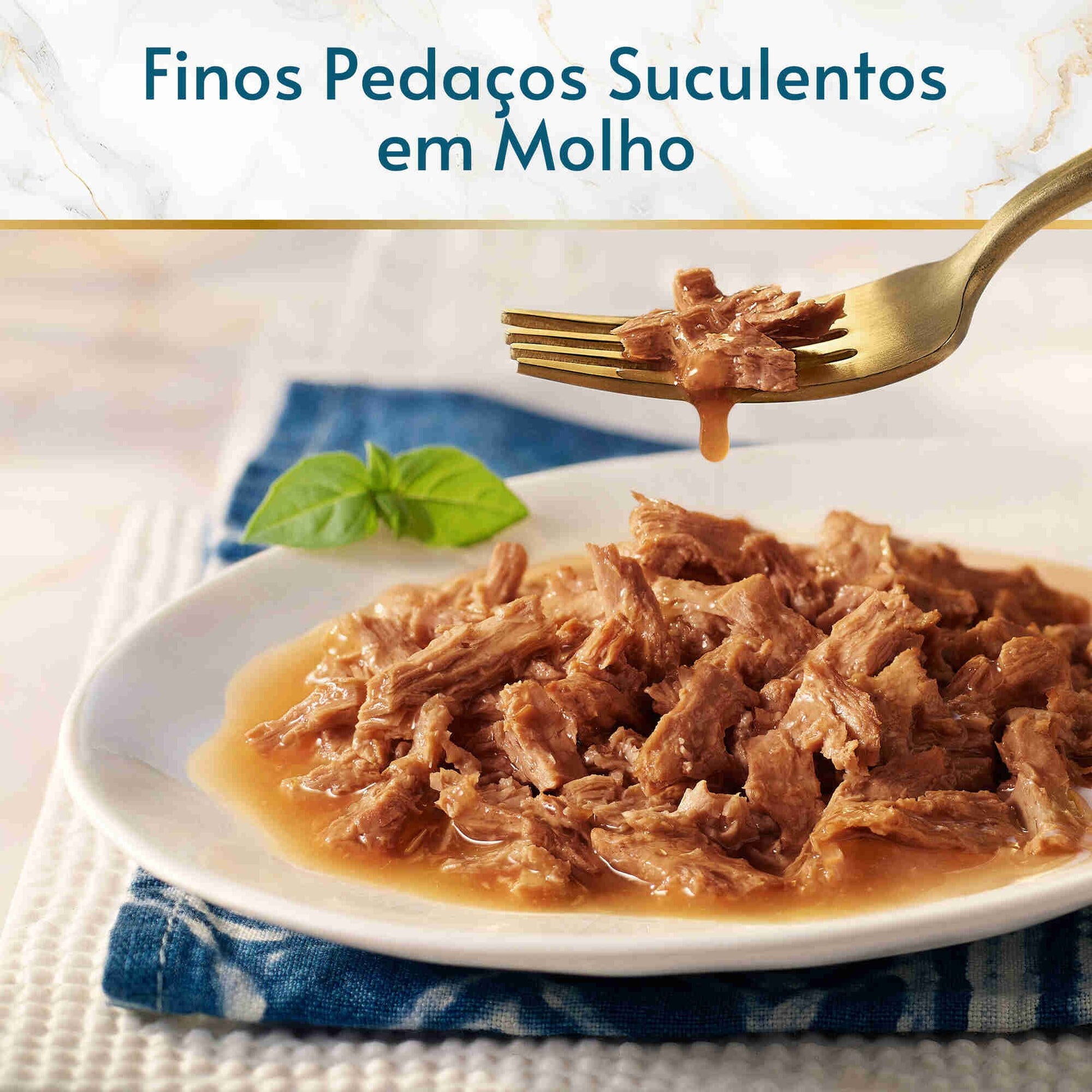 Purina Gourmet Perle Gato Adulto: Finos Pedaços em Molho 8x85 g