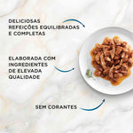 Purina Gourmet Perle Gato Adulto: Finos Pedaços em Molho 8x85 g