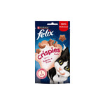Purina Felix Crispies Snack para Gato Adulto Salmão e Truta 45 g