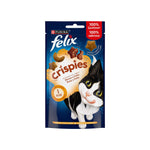 Purina Felix Crispies Snack para Gato Adulto Vaca e Frango 45 g