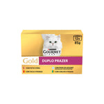 Purina Gourmet Gold Duplo Prazer Multipack para Gato 12x85 g