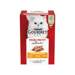 Purina Gourmet Mon Petit Comida Húmida Gato Adulto Aves 6x50 g