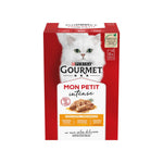 Purina Gourmet Mon Petit Comida Húmida Gato Adulto Aves 6x50 g