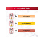 Purina Gourmet Mon Petit Comida Húmida Gato Adulto Aves 6x50 g