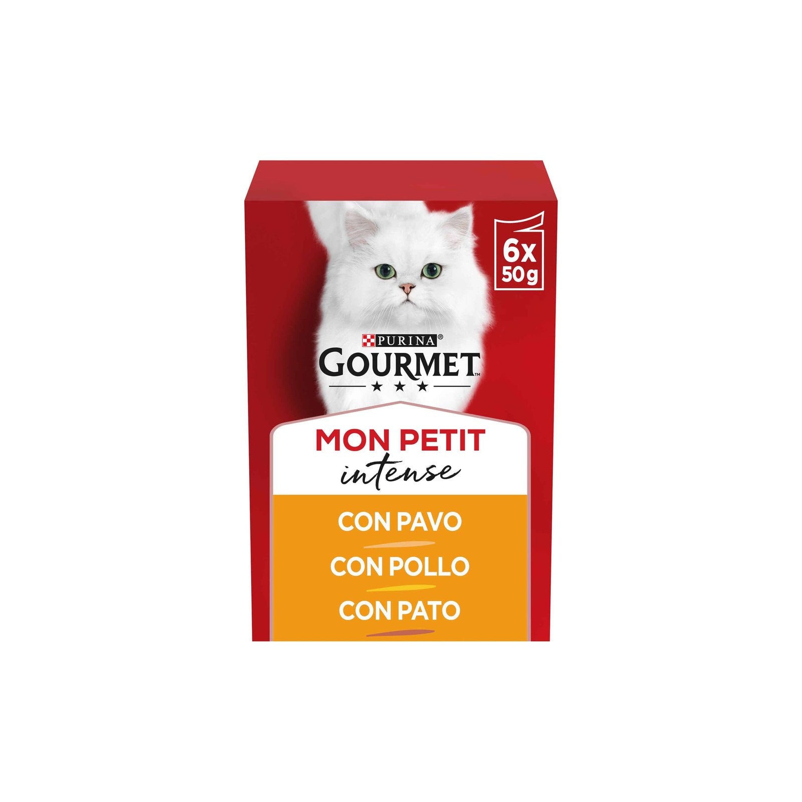 Purina Gourmet Mon Petit Comida Húmida Gato Adulto Aves 6x50 g