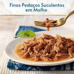 Purina Gourmet Perle Duetos para Gato Adulto, Finos Pedaços em Molho 8x85 g