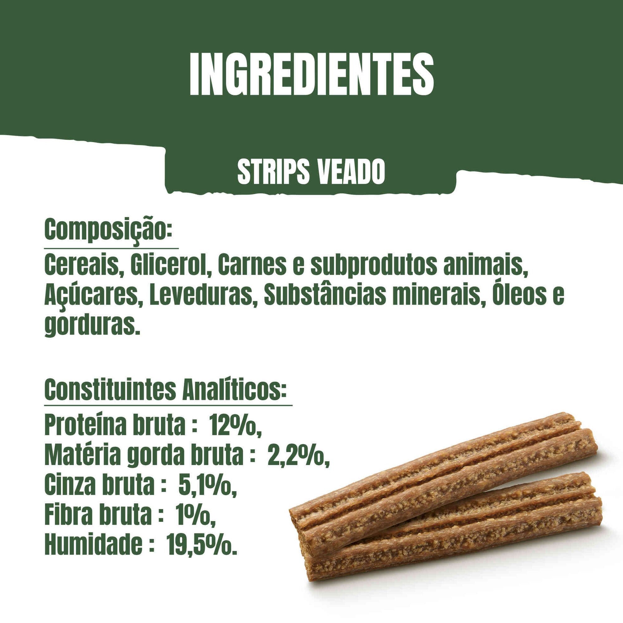 Purina Adventuros Strips para Cão com Aroma a Veado 90 g