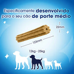 Snack Purina Dentalife para Cão Médio Higiene Oral Diária 345g