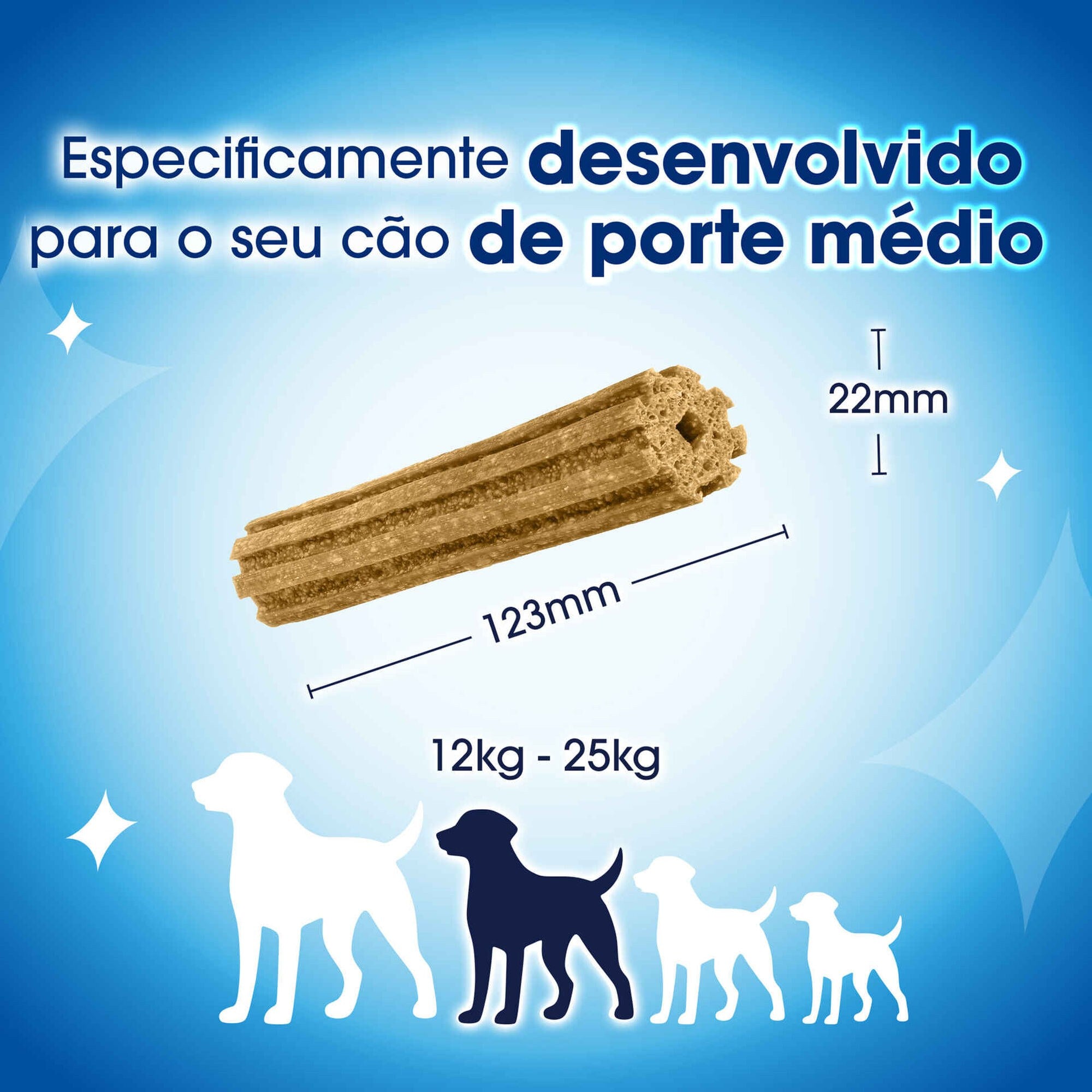Snack Purina Dentalife para Cão Médio Higiene Oral Diária 345g