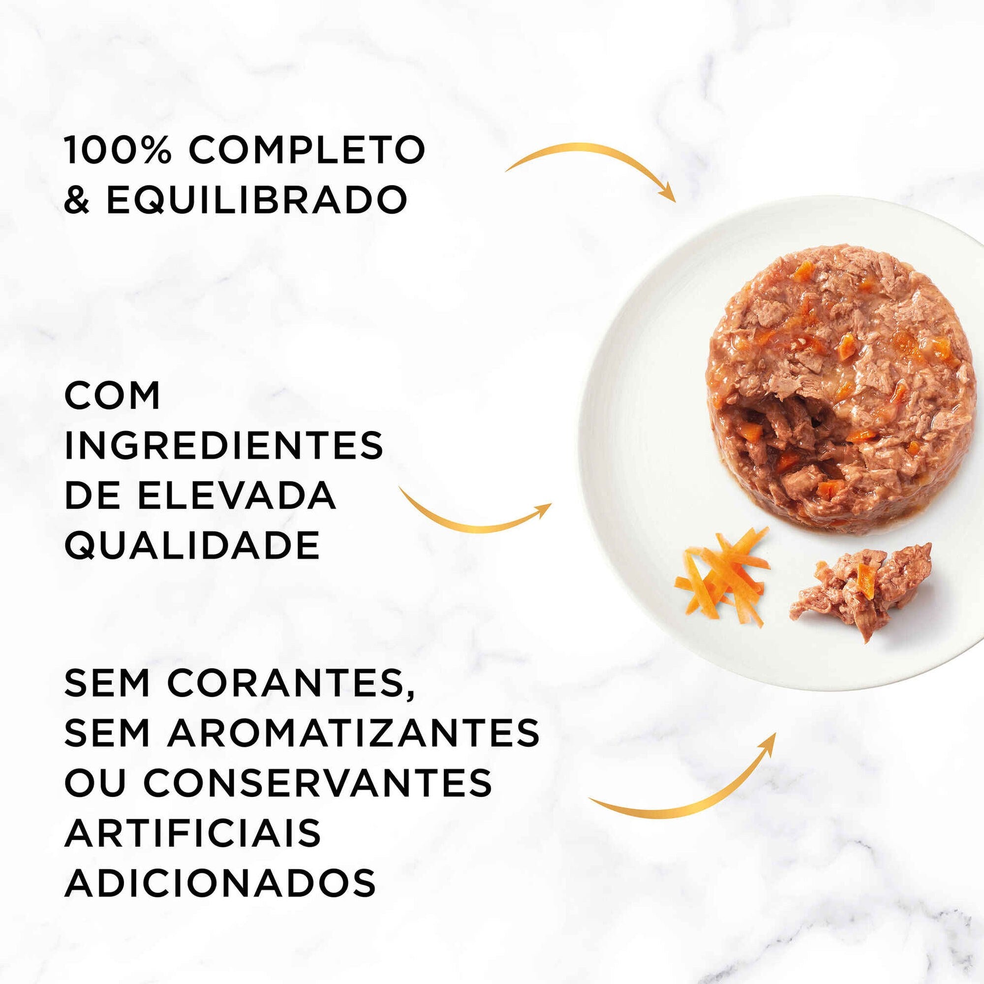 Purina Gourmet Gold Tartelette Gato Adulto Vaca e Tomate 85 g