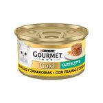 Purina Gourmet Gold Tartelette Frango e Cenouras Gato Adulto 85 g