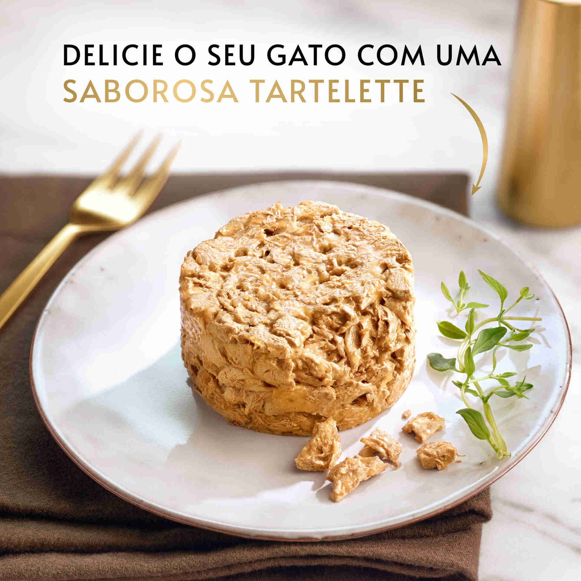 Purina Gourmet Gold Tartelette Frango e Cenouras Gato Adulto 85 g