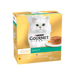 Purina Gourmet Gold Tartelette Seleção Sabores para Gato Adulto 8x85 g