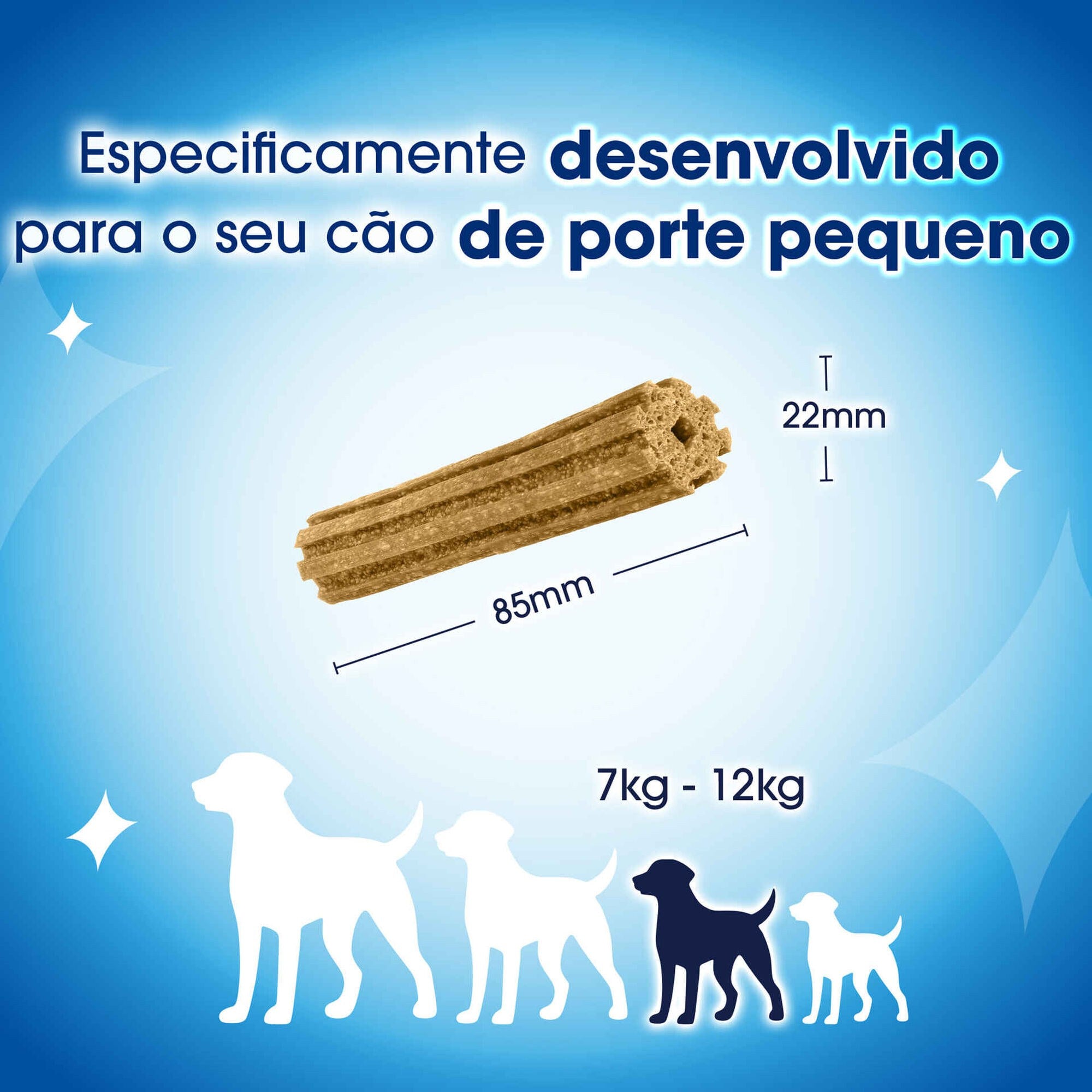 Purina Dentalife Snack Higiene Oral para Cães Pequenos, 345g