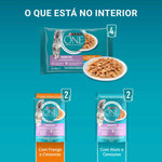 Purina One Sensitive Gato Adulto Frango e Atum em Molho 4x85 g