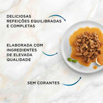 Purina Gourmet Perle Comida Húmida Gato Adulto, Saquetas 12x85 g