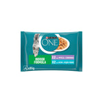 Purina One Gato Adulto Indoor Atum e Vitela, 4x85 g