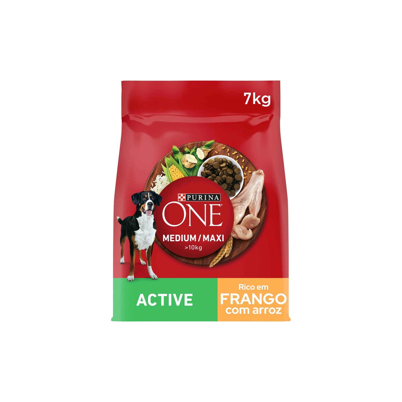 Purina One Ração Cão Adulto Médio/Maxi Frango e Arroz 7 kg