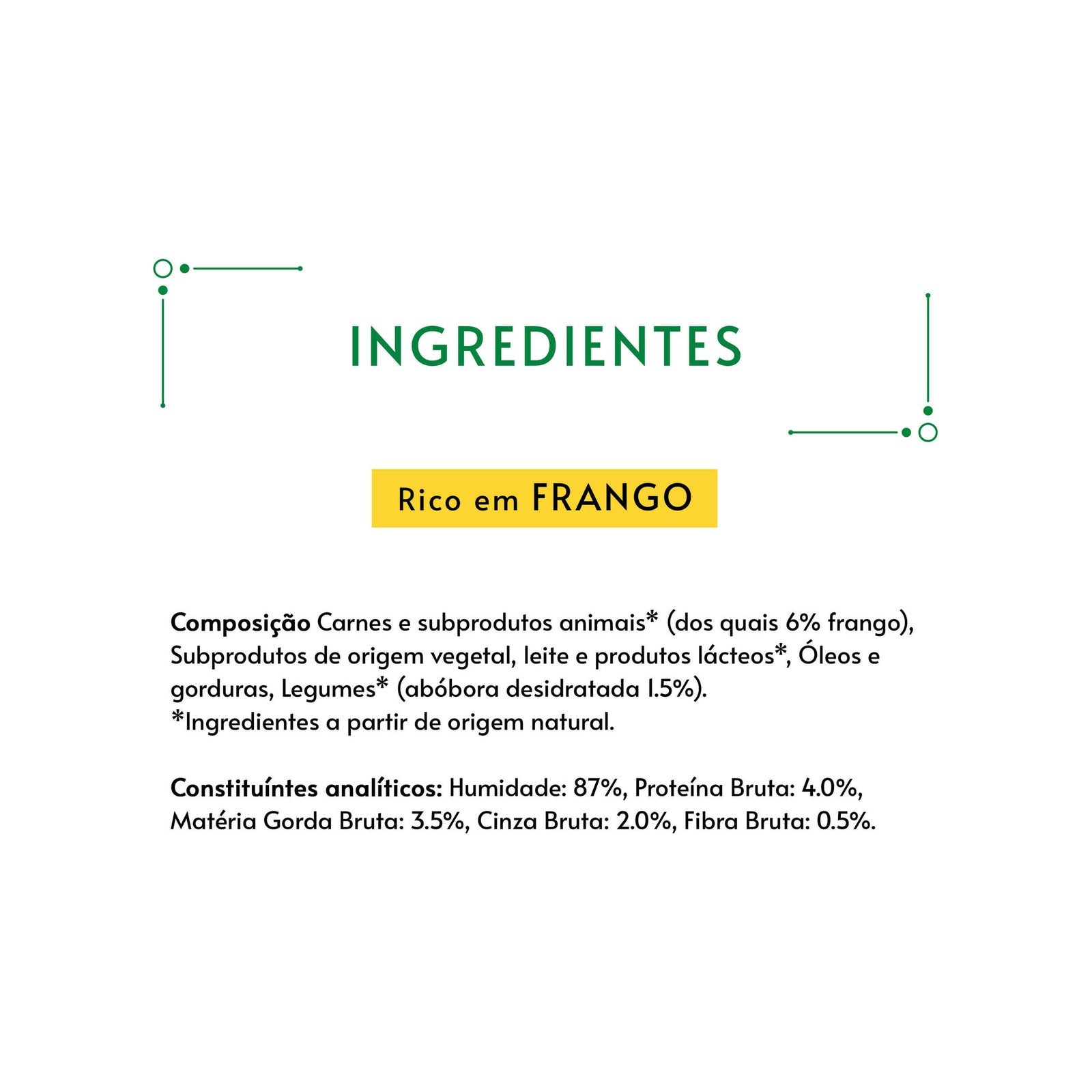 Purina Gourmet Nature Snack Puré de Frango e Abóbora para Gato Adulto 5x10 g