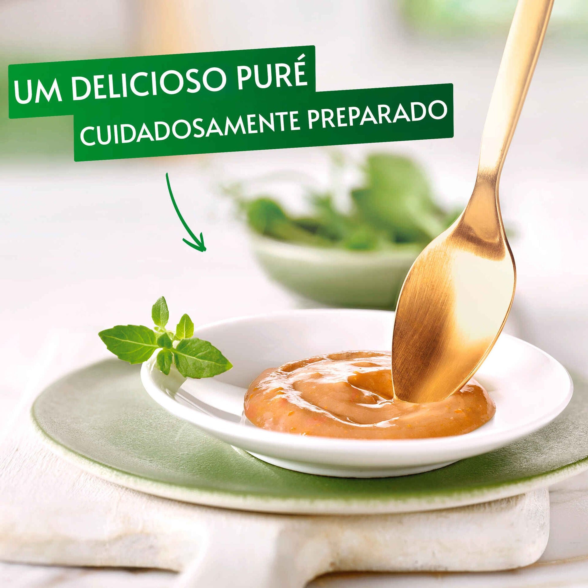Purina Gourmet Nature Snack Puré de Frango e Abóbora para Gato Adulto 5x10 g