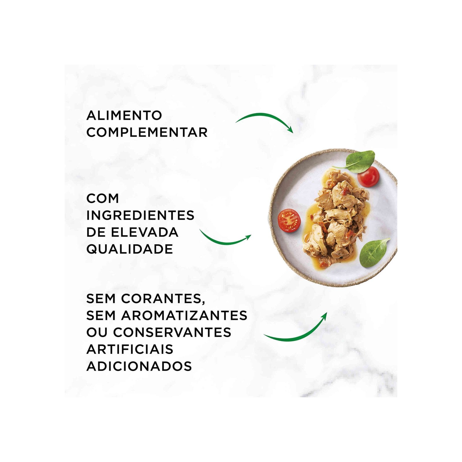 Purina Gourmet Nature's Creations Atum para Gato Adulto 4x85 g