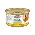 Purina Gourmet Nature's Creations Mini Bifes Frango 85 g