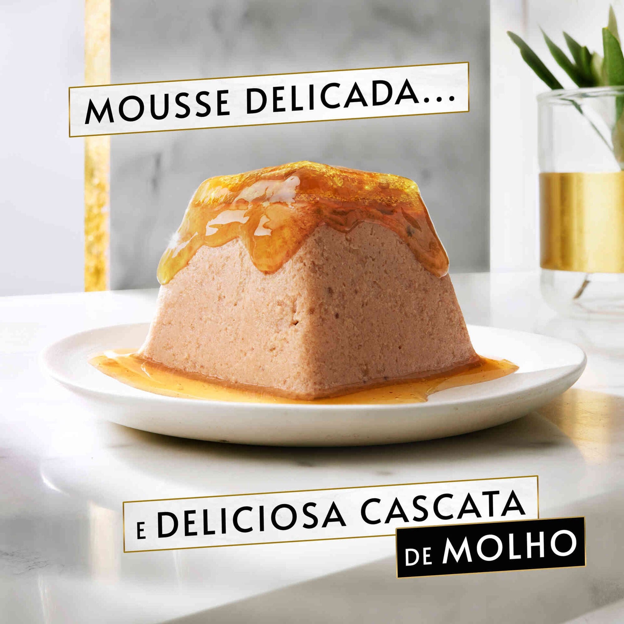 Purina Gourmet Revelations Mousse de Frango para Gato Adulto 4x57 g