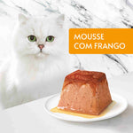 Purina Gourmet Revelations Mousse de Frango para Gato Adulto 4x57 g