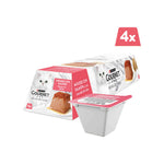 Purina Gourmet Revelations Mousse Salmão para Gato Adulto, 4 porções 4x57 g