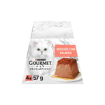 Purina Gourmet Revelations Mousse Salmão para Gato Adulto, 4 porções 4x57 g