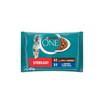 Purina One Sterilcat Alimento Húmido para Gato Esterilizado Sardinha 4x85 g