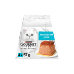 Purina Gourmet Revelations Mousse Atum Terrina para Gato Adulto 4x57 g
