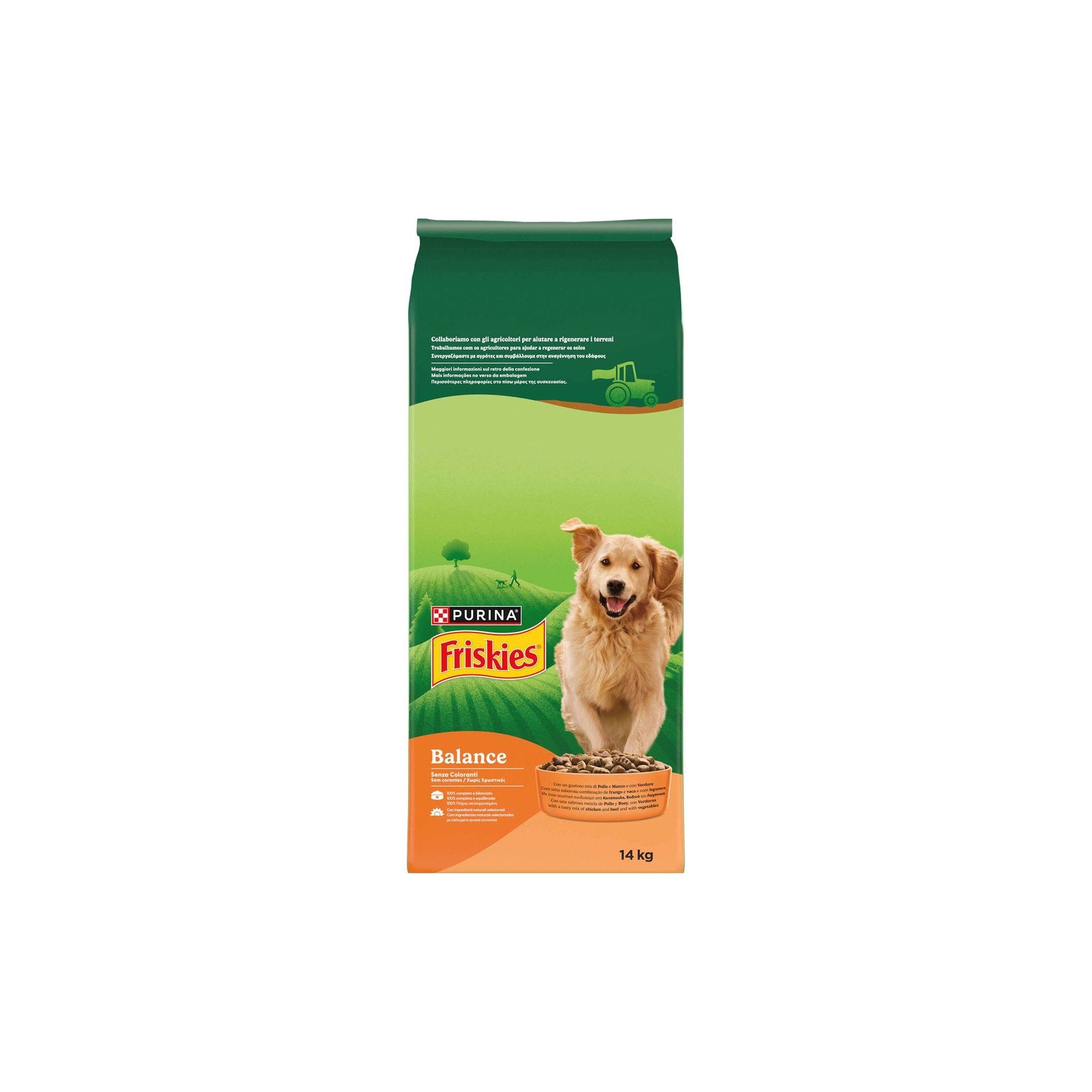 Ração Seca Purina Friskies Balance Frango para Cão Adulto 14 kg
