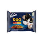 Purina Felix Fantastic Duo Saborosa Seleção em Gelatina 4x85g