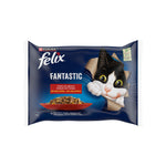 Purina Felix Fantastic Seleção em Gelatina para Gato 4x85g