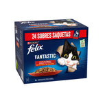 Purina Felix Fantastic Seleção do Campo em Gelatina 24x85g