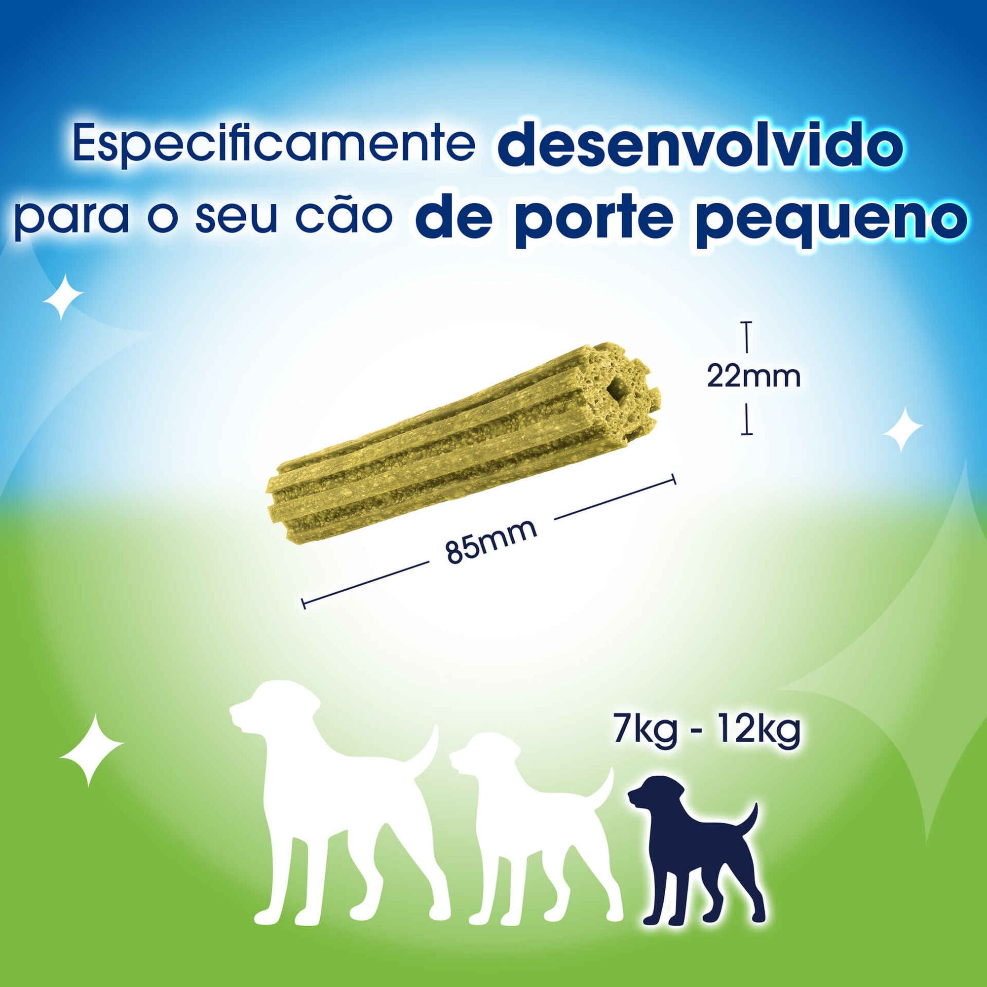 Snack Dentário Purina Dentalife ActivFresh Mini para Cão 115 g