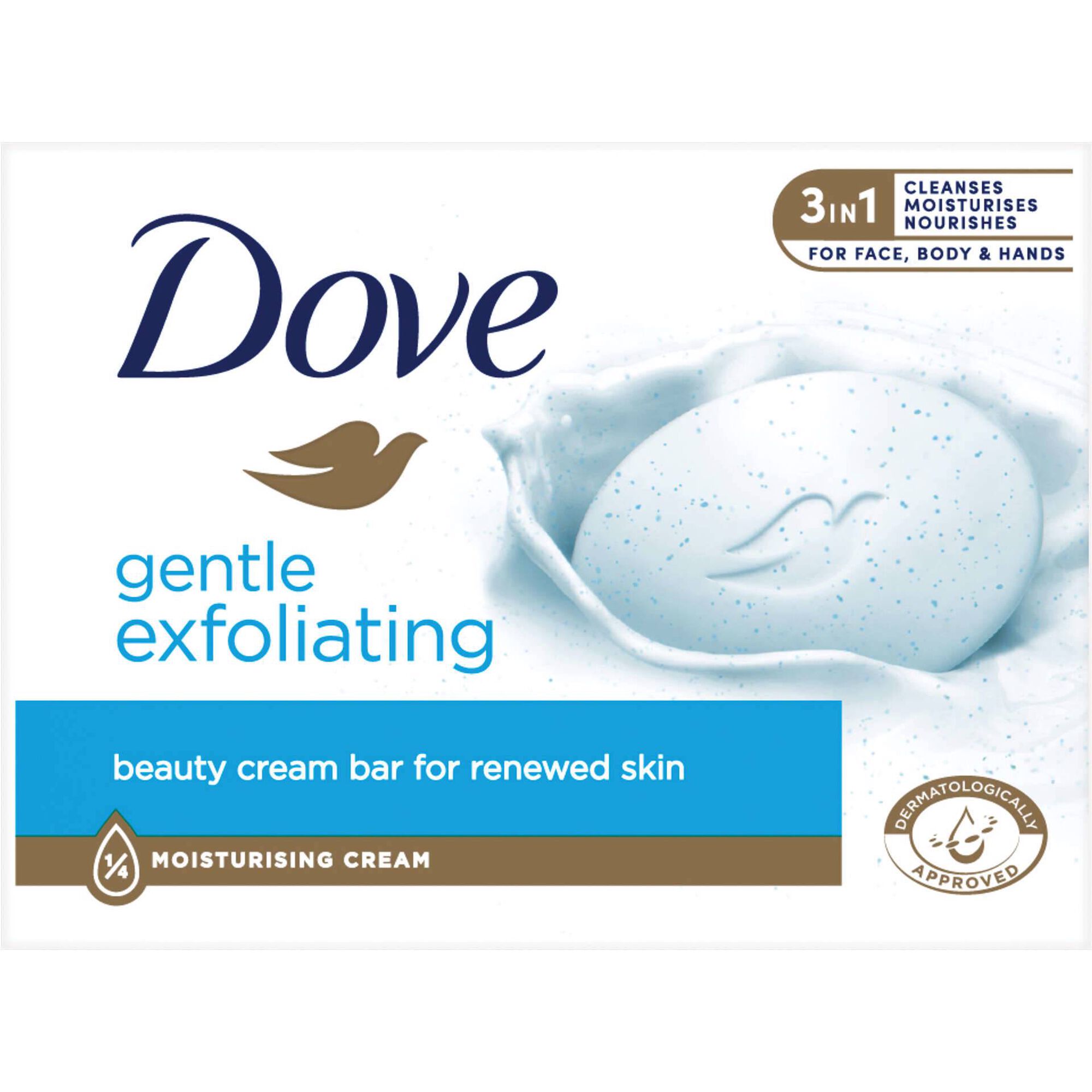 Sabonete Sólido Esfoliante Dove 90 g